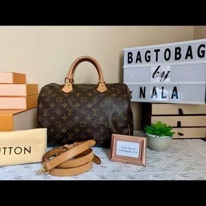 Louis Vuitton Monogram SPEEDY BANDOULIÈRE 30